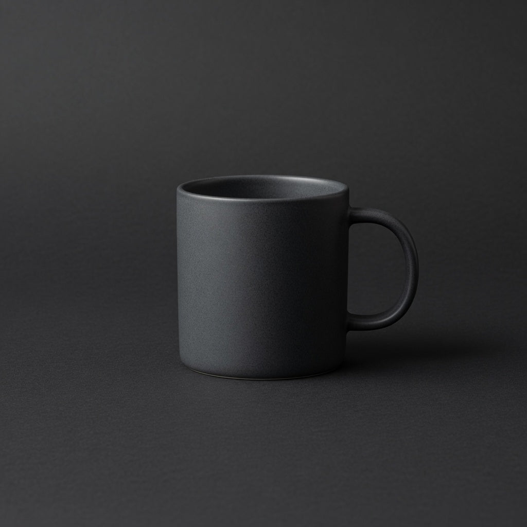 The Symmetrical Stillness Matte Mug
